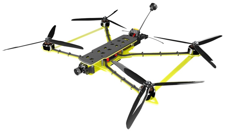 FPV - дрон 8 дюймів "ШПАК" текстоліт сутінкова камера FLY KROP